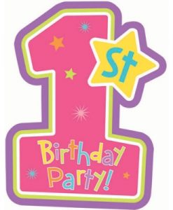 1º Aniversário Menina