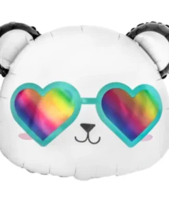 Balão Cabeça de Panda Feliz