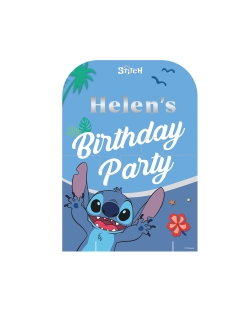 Cartel Stitch Persnalizable