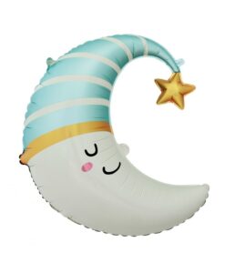 Balão metalizado GODAN MOON azul