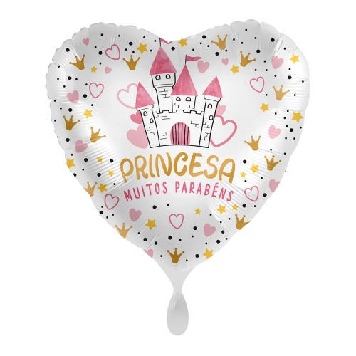 Balão MAGICAL PRINCESS FELIZ ANIVERSARIO