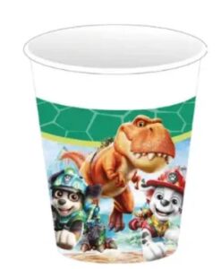 Copo de papel “Patrulha Pata Dino” 200 ml, 8 unidades